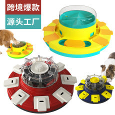 Pet Supplies Manufacturer Wholesale Company New Hot Amazon Dog Sound Leaking Food Toy Suction Cup Pull Rope Ball